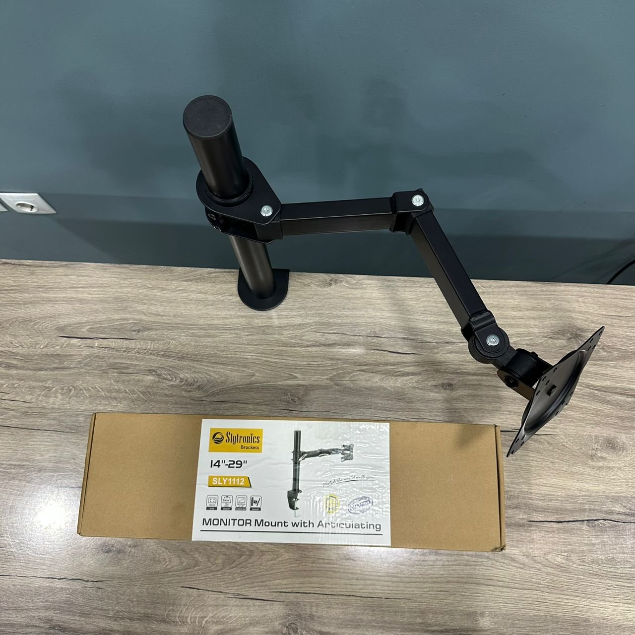 SUPPORT MONITEUR SLYTRONICS BRACKETS SLY1112 BLACK